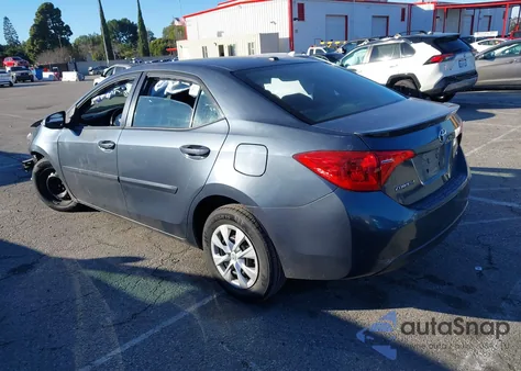 2017 Toyota Corolla Se from USA, damaged, VIN 2T1BURHE7HC931954